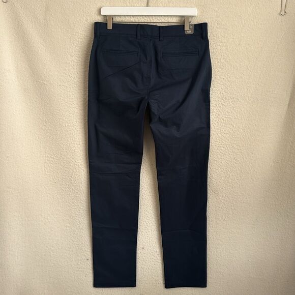 J Crew 484 Slim-fit tech pant mens‎ Size 32 x 34 Navy Blue - Picture 3 of 8